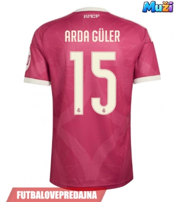Lacne Muži Futbalové dres Real Madrid Arda Guler #15 2026-27 Krátky Rukáv - Tretina